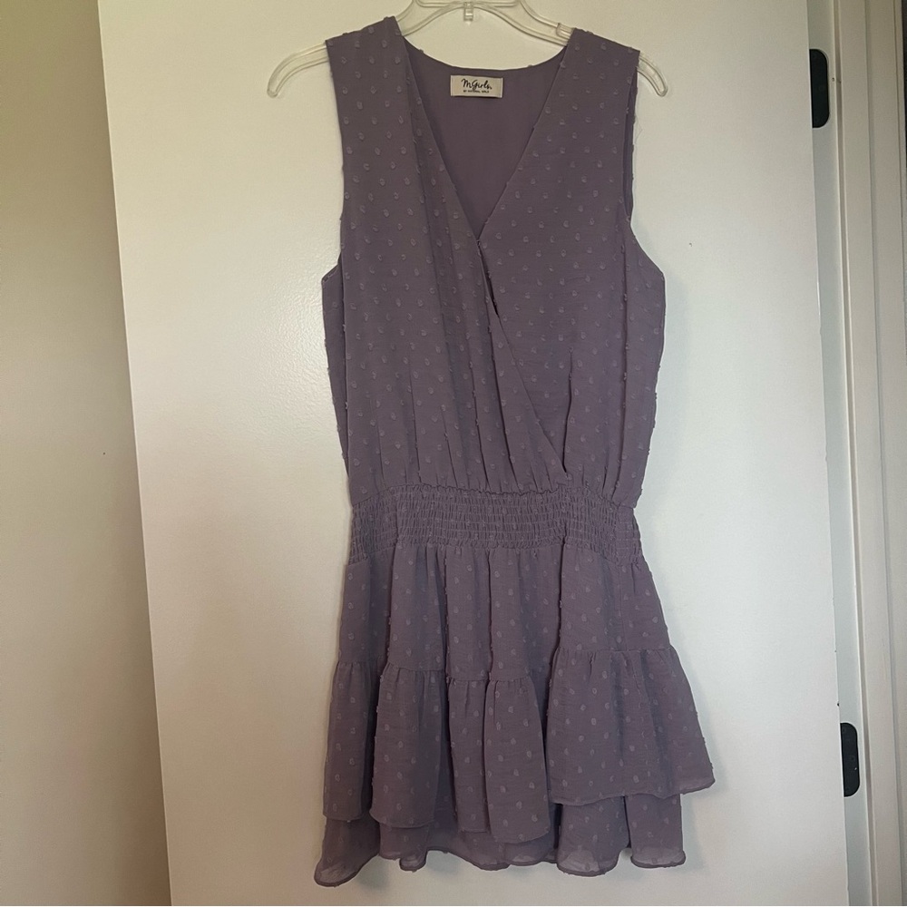 Purple Sleeveless Dress